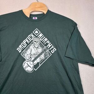 Dropkick Murphys T-Shirt Mens 3XL USA Made This Machine Kills Fascists Band Tee